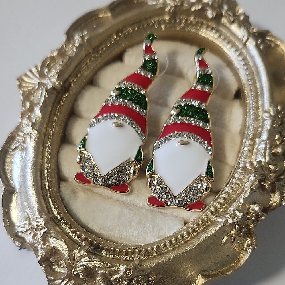 Festive Gnome Earrings